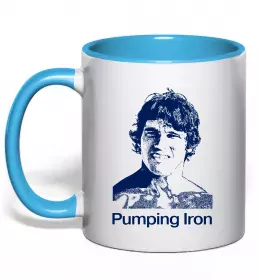 Чашка с цветной ручкой