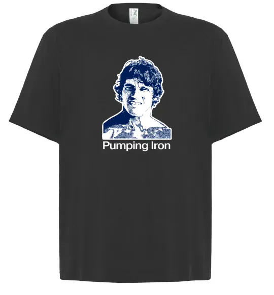 Футболка Оверсайз Pumping Iron Черный фото