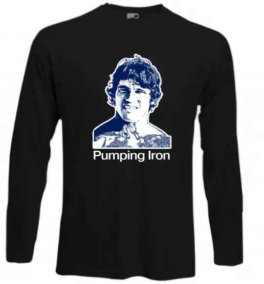 Лонгслив Pumping Iron Черный фото