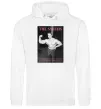 Мужская толстовка (худи) Арнольд Шварценеггер The Smiths Белый Мужская толстовка (худи) Арнольд Шварценеггер The Smiths Белый фото