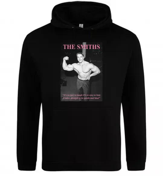 Жіноча толстовка (худі) Арнольд Шварценеггер The Smiths Чорний фото