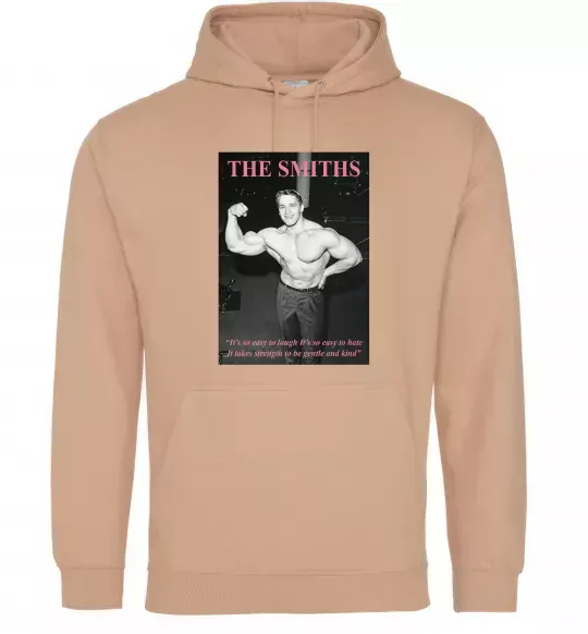 Жіноча толстовка (худі) Арнольд Шварценеггер The Smiths Пісочний фото