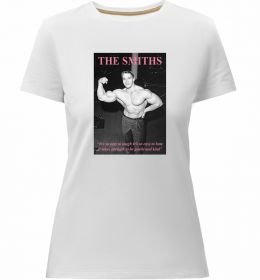Жіноча преміум футболка Арнольд Шварценеггер The Smiths