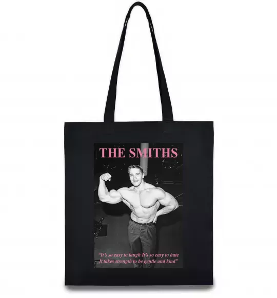 Эко-сумка Арнольд Шварценеггер The Smiths Черный фото