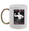 Чашка з кольоровою ручкою Арнольд Шварценеггер The Smiths Золото фото