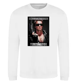 Світшот Schwarzenegger The Terminator Білий фото
