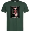 Чоловіча футболка Schwarzenegger The Terminator Темно-зелений фото