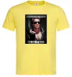 Чоловіча футболка Schwarzenegger The Terminator Лимонний фото