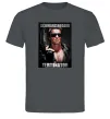 Чоловіча футболка Schwarzenegger The Terminator Графіт фото