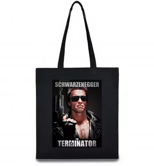 Еко-сумка Schwarzenegger The Terminator Чорний фото