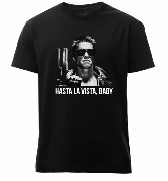 Мужская премиум футболка Arnold Schwarzenegger Черный фото