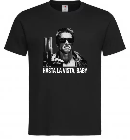 Чоловіча футболка Arnold Schwarzenegger Чорний фото