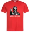 Чоловіча футболка Arnold Schwarzenegger Червоний фото