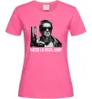 Женская футболка Arnold Schwarzenegger Ярко-розовый фото