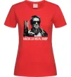 Женская футболка Arnold Schwarzenegger Красный фото