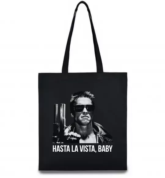 Еко-сумка Arnold Schwarzenegger Чорний фото