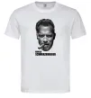 Мужская футболка Арнольд Шварценеггер з сигарою Белый фото