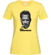 Женская футболка Арнольд Шварценеггер з сигарою Лимонный фото