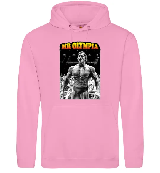 Мужская толстовка (худи) Mr. Olympia Розовый фото