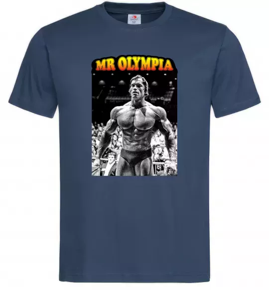 Мужская футболка Mr. Olympia Темно-синий фото