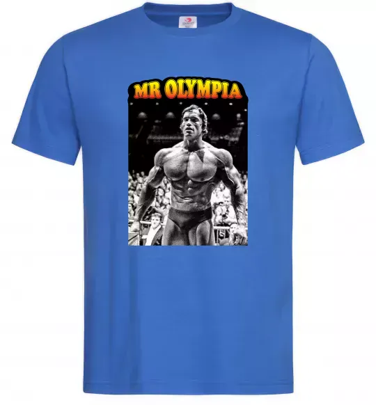Мужская футболка Mr. Olympia Ярко-синий фото