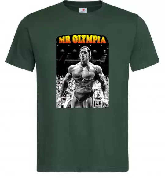 Мужская футболка Mr. Olympia Темно-зеленый фото