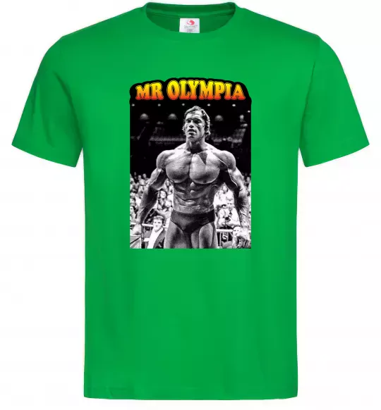 Мужская футболка Mr. Olympia Зеленый фото