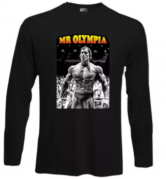 Лонгслив Mr. Olympia Черный фото