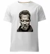 Чоловіча преміум футболка Шварценеггер термінатор Білий фото