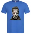 Чоловіча футболка Шварценеггер термінатор Яскраво-синій фото