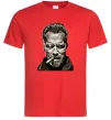 Чоловіча футболка Шварценеггер термінатор Червоний фото