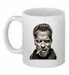 Чашка керамическая Шварценеггер термінатор Белый фото