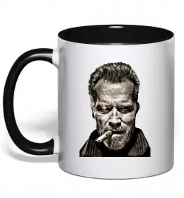 Чашка с цветной ручкой Mr. Olympia Солнечно желтый фото