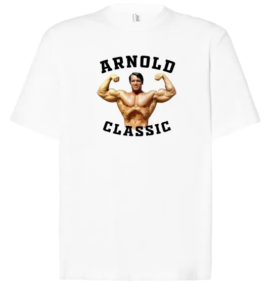 Футболка Оверсайз Arnold Classic Белый фото