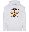 Мужская толстовка (худи) Arnold Classic Серый меланж фото