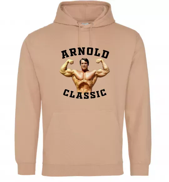 Мужская толстовка (худи) Arnold Classic Песочный фото