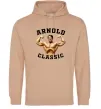 Женская толстовка (худи) Arnold Classic Песочный фото