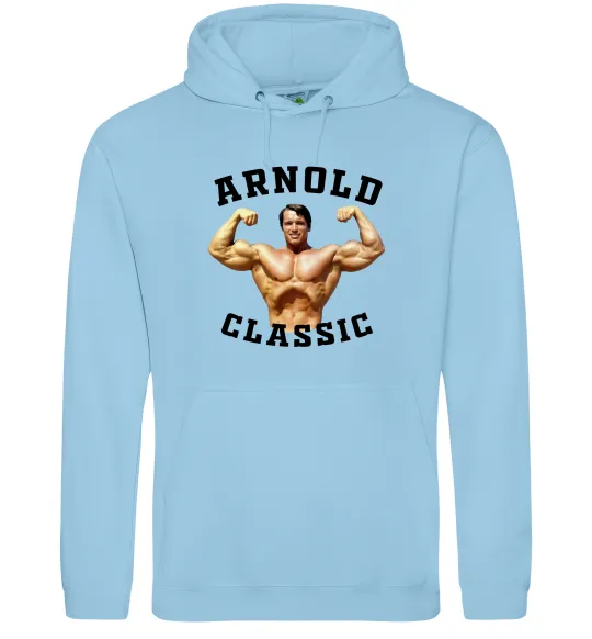 Жіноча толстовка (худі) Arnold Classic Блакитний фото