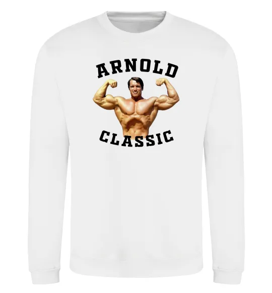 Світшот Arnold Classic Білий фото