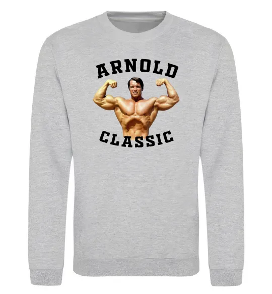 Світшот Arnold Classic Сірий меланж фото