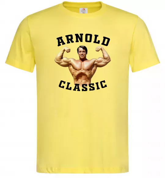 Мужская футболка Arnold Classic Лимонный фото