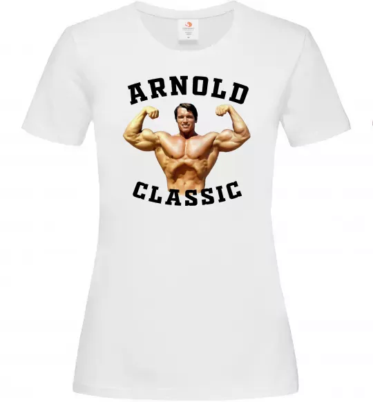 Женская футболка Arnold Classic Белый фото
