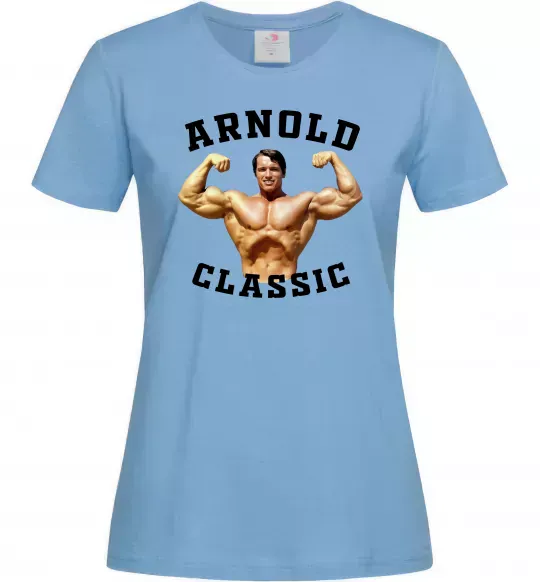 Женская футболка Arnold Classic Голубой фото