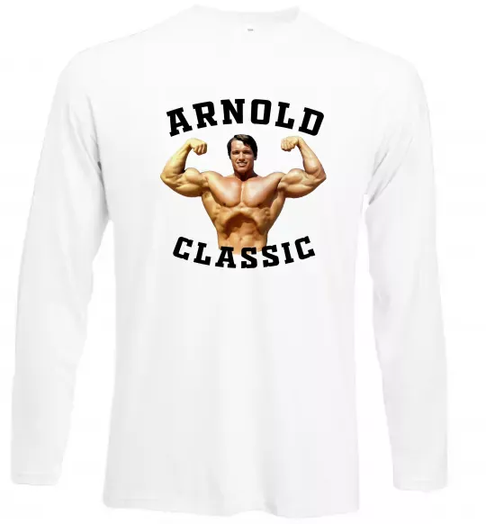Лонгслив Arnold Classic Белый фото
