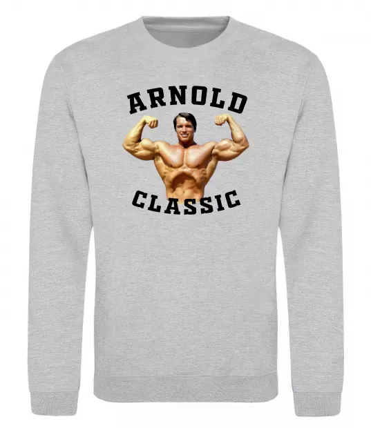 Свитшот Arnold Classic Серый меланж фото