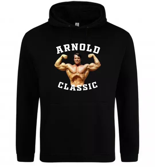 Женская толстовка (худи) Arnold Classic Черный фото