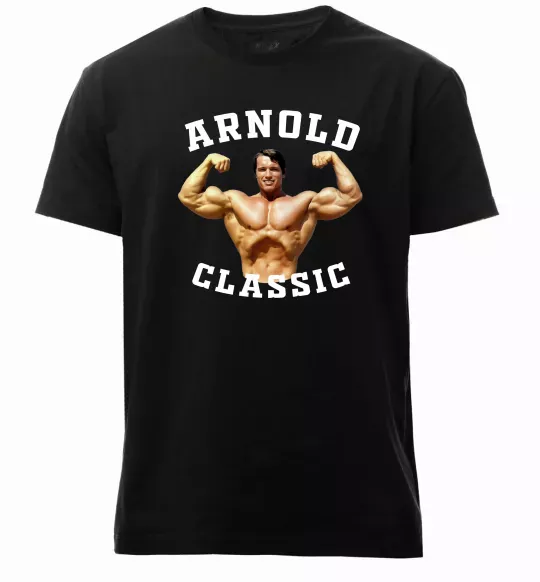 Мужская премиум футболка Arnold Classic Черный фото