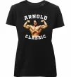 Жіноча преміум футболка Arnold Classic Чорний фото