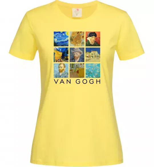 Женская футболка Van Gogh Лимонный фото