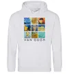 Чоловіча толстовка (худі) Van Gogh Сірий меланж фото